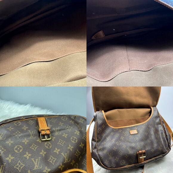💎✨BEAUTIFUL✨💎Authentic Louis Vuitton Monogram Saumur 35 Crossbody - Picture 9 of 14